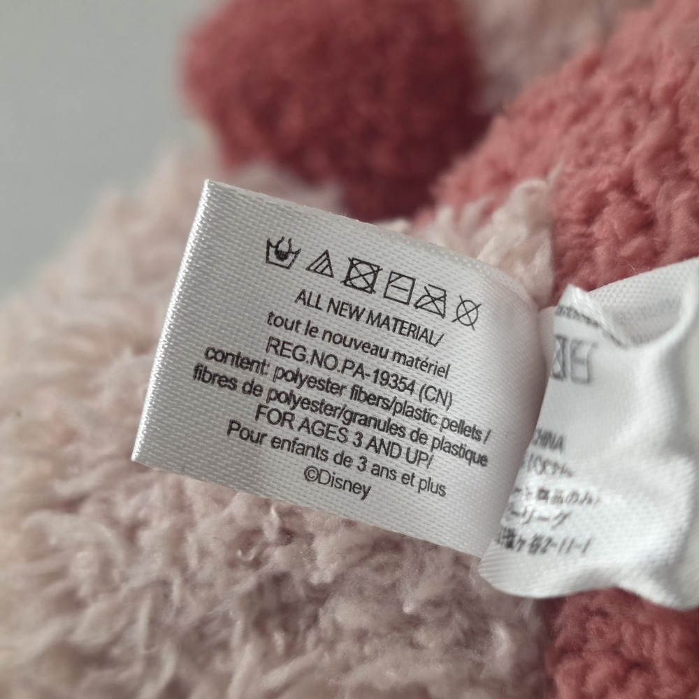 Barefoot Dreams Disney Winnie The Pooh Piglet With Scarf 8.5" Pink Plush - Picture 14 of 15